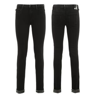 LOVE MOSCHINO Skinny Jean Logo Patch Women's Size 26